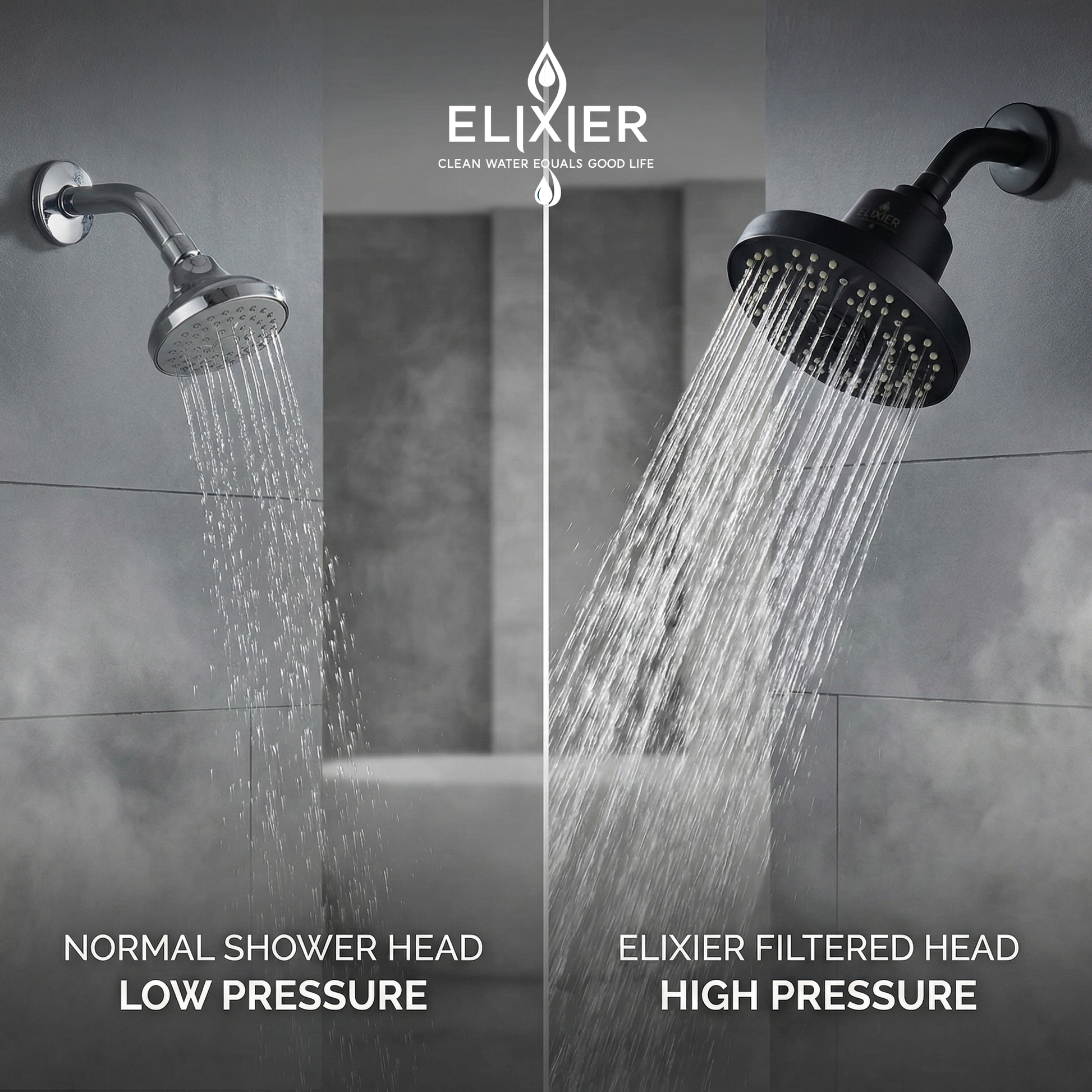 Elixier® Gefilterter Regenduschkopf